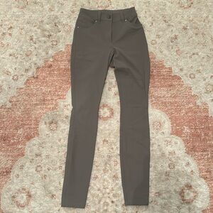 Lululemon green city sleek slim-fit HR pants
